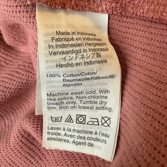 Madewell Texture & Thread Mauve Corduroy Sweater Top XS Preppy Hipster Retro - Picture 7 of 8